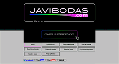 Desktop Screenshot of javibodas.com